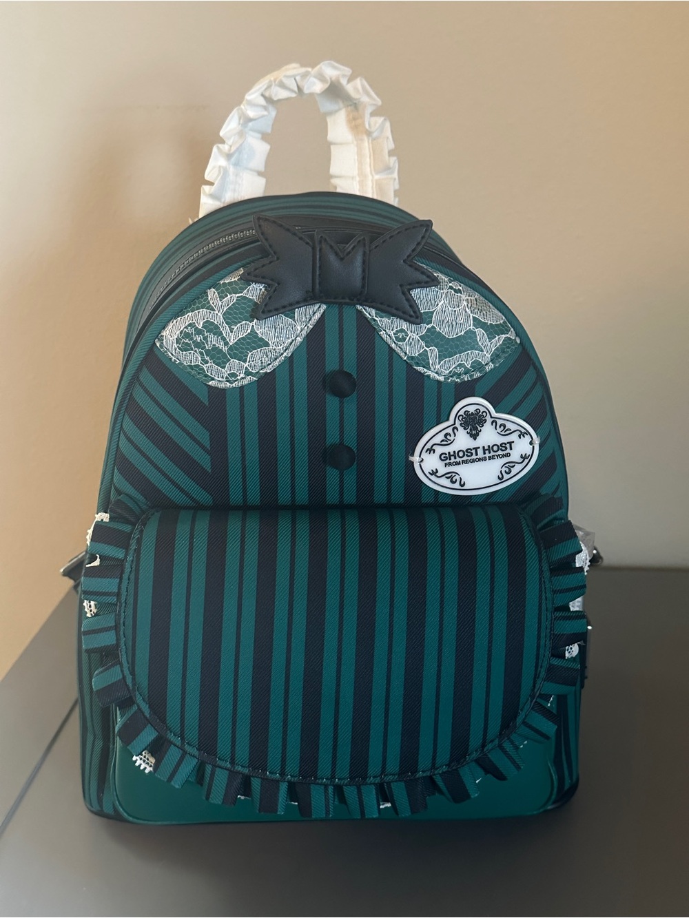 Sold Out Disney Parks NWT Loungefly Ghost Host Mini Backpack